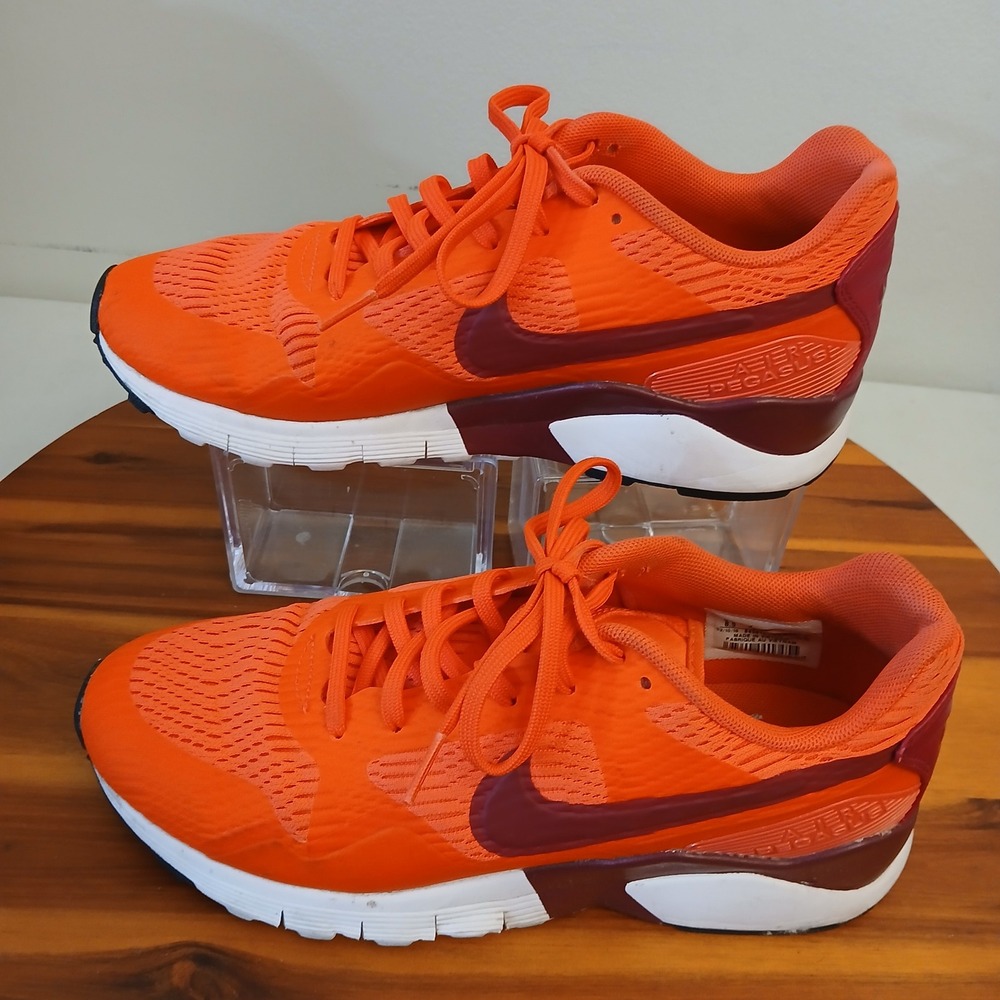Nike Air Pegasus 92/16 Womens 8.5 Orange Running Shoes Sneakers 845012-600